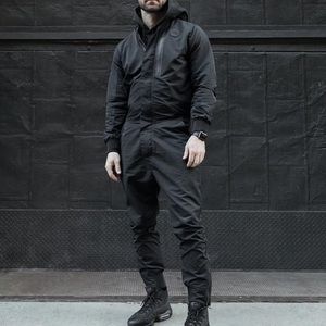 Nike Air Tech Flight Jumpsuit Black - L - NWT